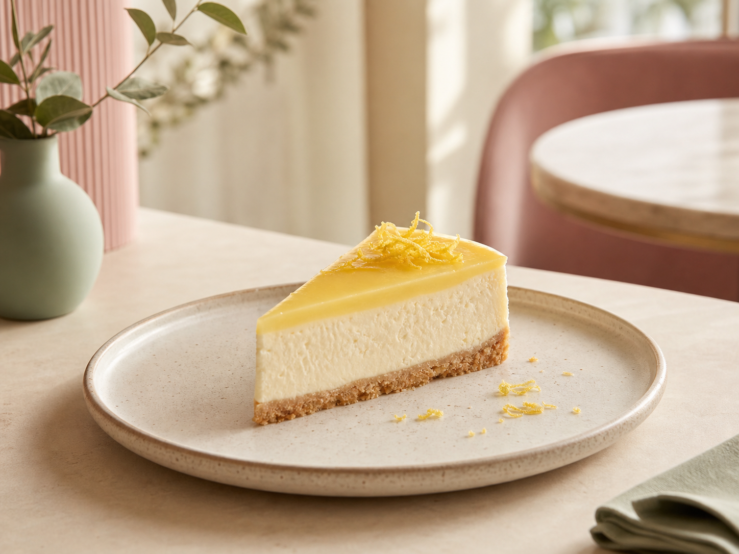 Zitronen-Cheesecake