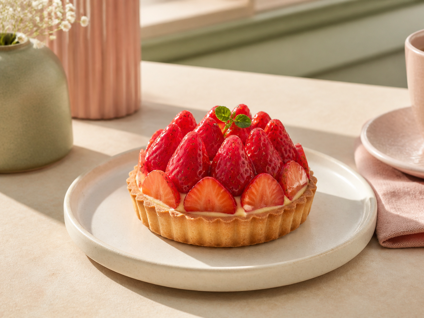 Erdbeer-Tarte